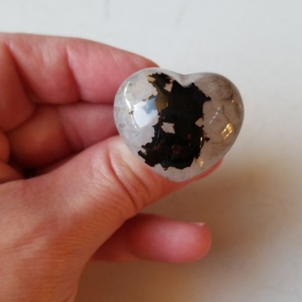 Quartz stone handmade ring